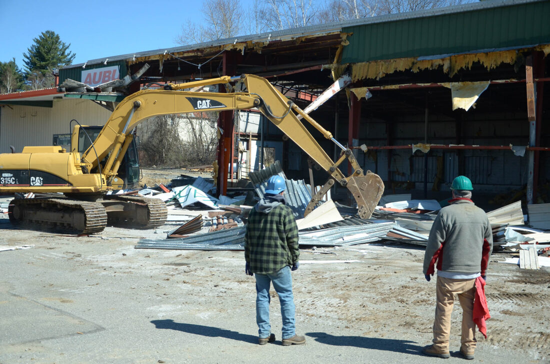 Aubuchon plaza demolition continues News, Sports, Jobs Adirondack